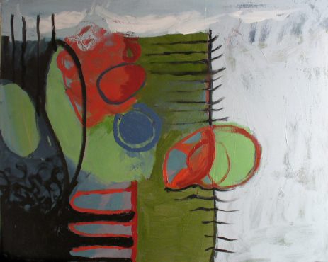 abstract oil painting